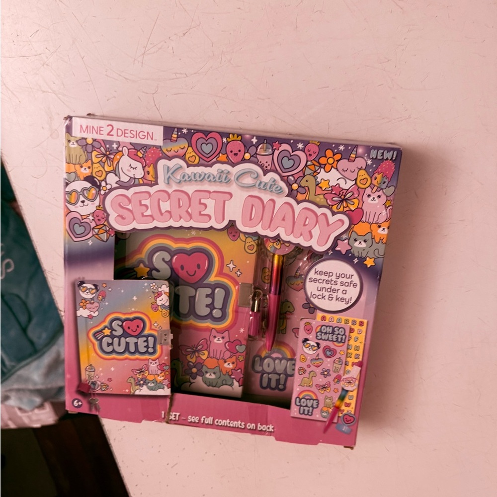 Kawaii Cute Secret Diary Set